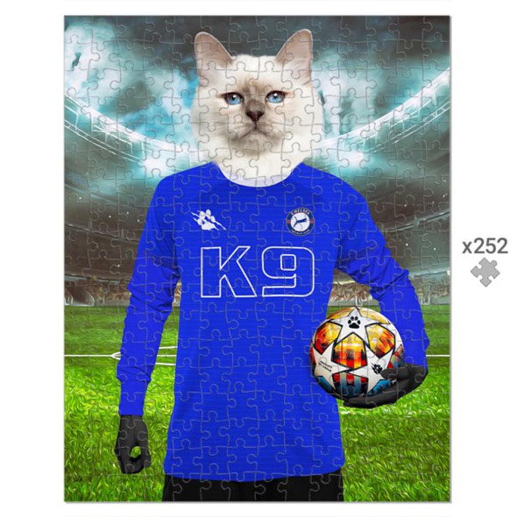 Chelsea Football Club: Custom Pet Puzzle - Paw & Glory - #pet portraits# - #dog portraits# - #pet portraits uk#