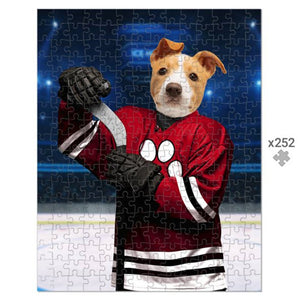 Chicago Pawhawks: Custom Pet Puzzle - Paw & Glory - #pet portraits# - #dog portraits# - #pet portraits uk#