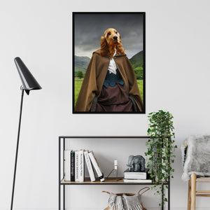 Claire (Outlander Inspired): Custom Pet Portrait - Paw & Glory - #pet portraits# - #dog portraits# - #pet portraits uk#