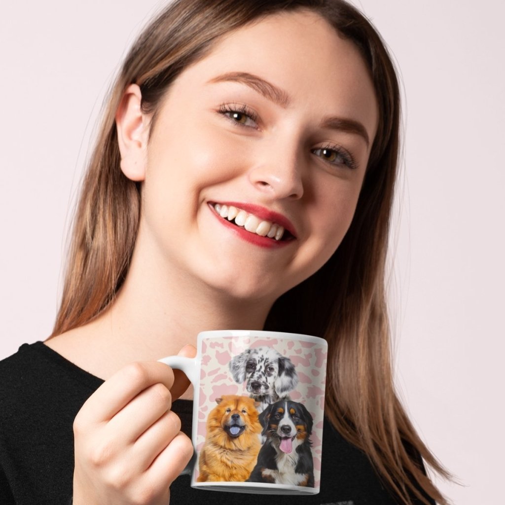Custom Minimalist: Pet Portrait Coffee Mug - Paw & Glory - #pet portraits# - #dog portraits# - #pet portraits uk#