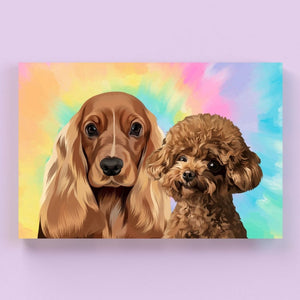 Custom Modern: Pet Canvas - Paw & Glory - #pet portraits# - #dog portraits# - #pet portraits uk#