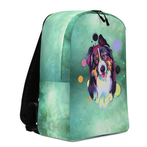Custom Pastel Pop: Pet Portrait Backpack - Paw & Glory - #pet portraits# - #dog portraits# - #pet portraits uk#