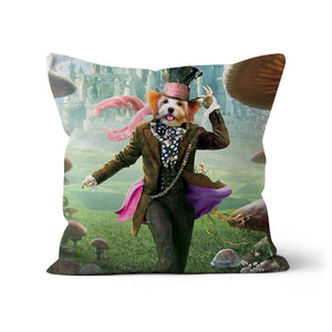 The Mad Hatter: Custom Pet Pillow