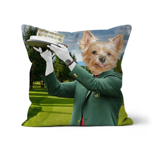 The Master: Custom Pet Pillow, Paw & Glory, paw and glory,  dog memory pillow, photo pet pillow, custom pillow of your pet, pet pillow, custom cat pillows