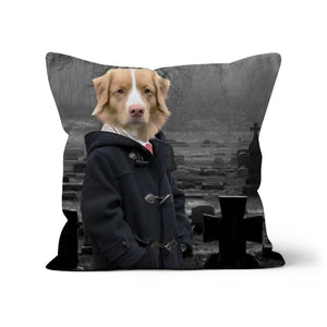 Damien (The Omen Inspired): Custom Pet Pillow - Paw & Glory - #pet portraits# - #dog portraits# - #pet portraits uk#