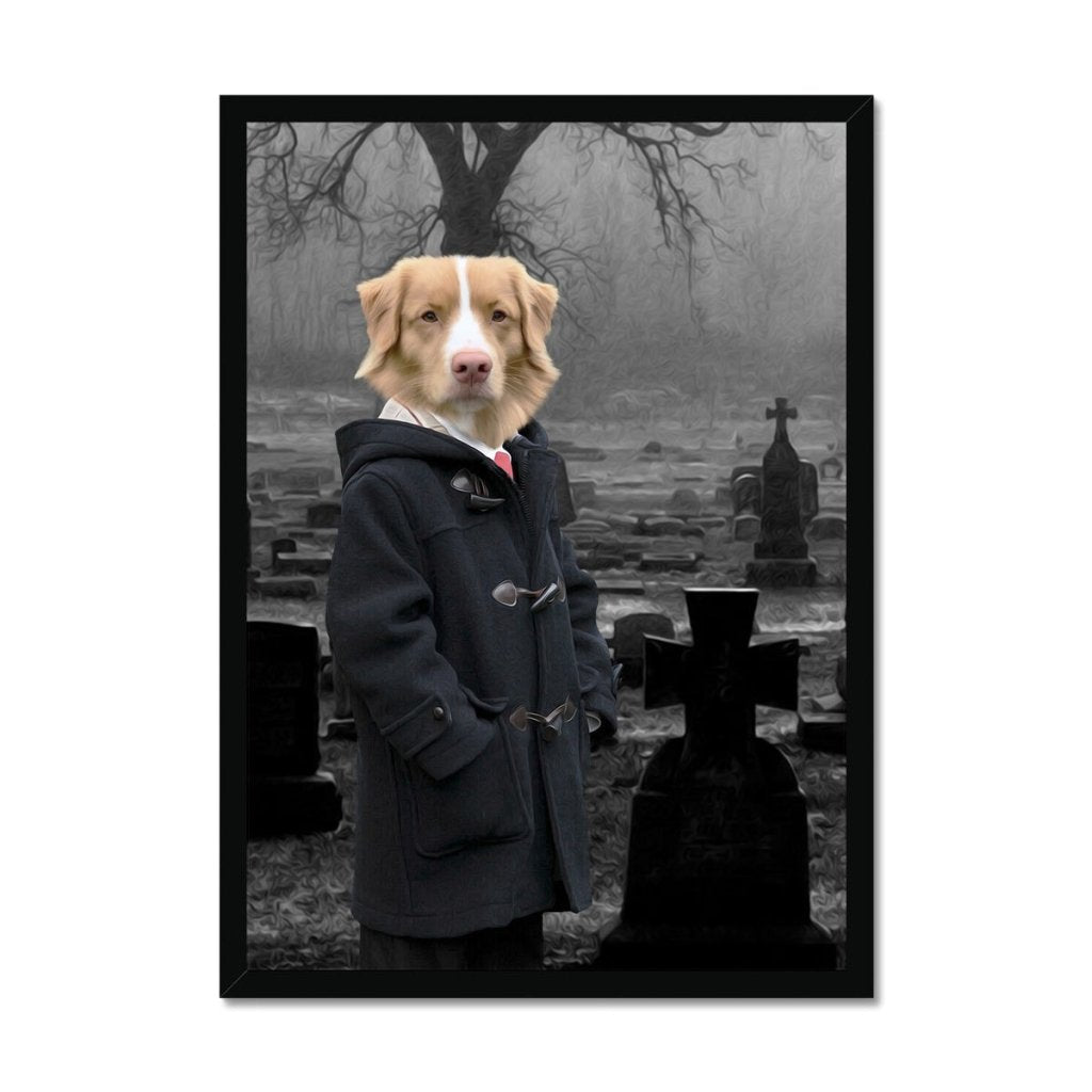 Damien (The Omen Inspired): Custom Pet Portrait - Paw & Glory - #pet portraits# - #dog portraits# - #pet portraits uk#
