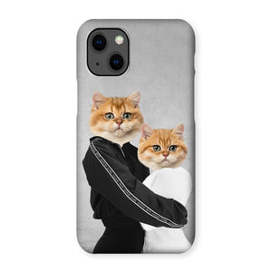 personalized puppy phone case, dog portrait phone case, custom dog phone case, paw and glory, pawandglory