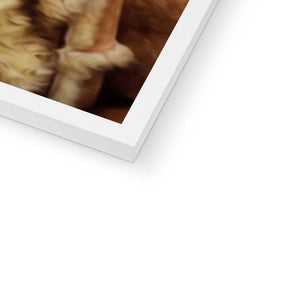 Delboy: Custom Framed Pet Portrait - Paw & Glory, pawandglory, the general portrait, digital pet paintings, dog and couple portrait, pet portrait admiral, dog canvas art, funny dog paintings, pet portrait