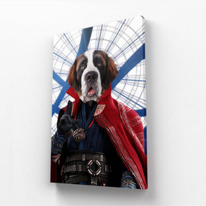 Doctor Strange: Custom Pet Canvas - Paw & Glory - #pet portraits# - #dog portraits# - #pet portraits uk#