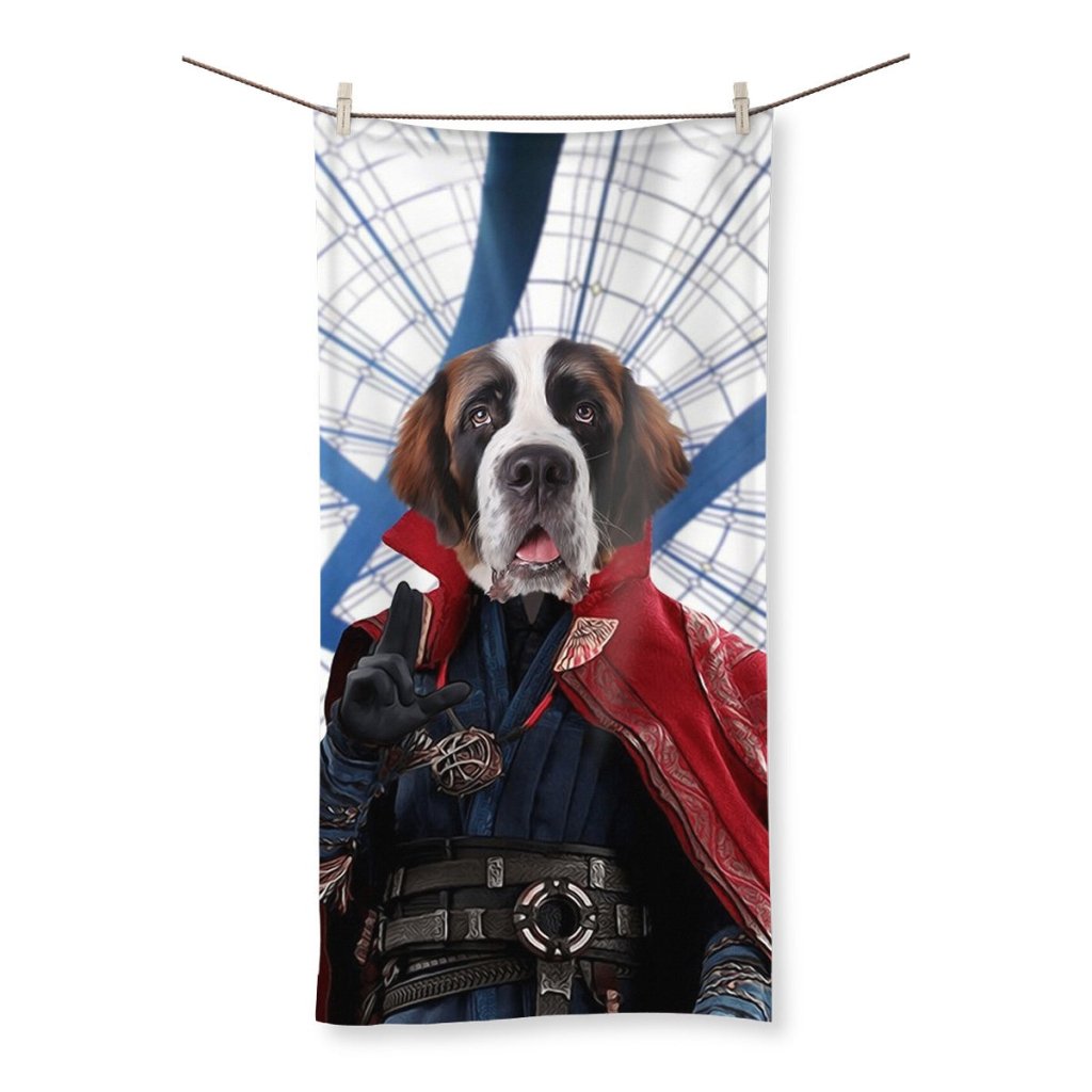 Doctor Strange: Custom Pet Towel - Paw & Glory - #pet portraits# - #dog portraits# - #pet portraits uk#