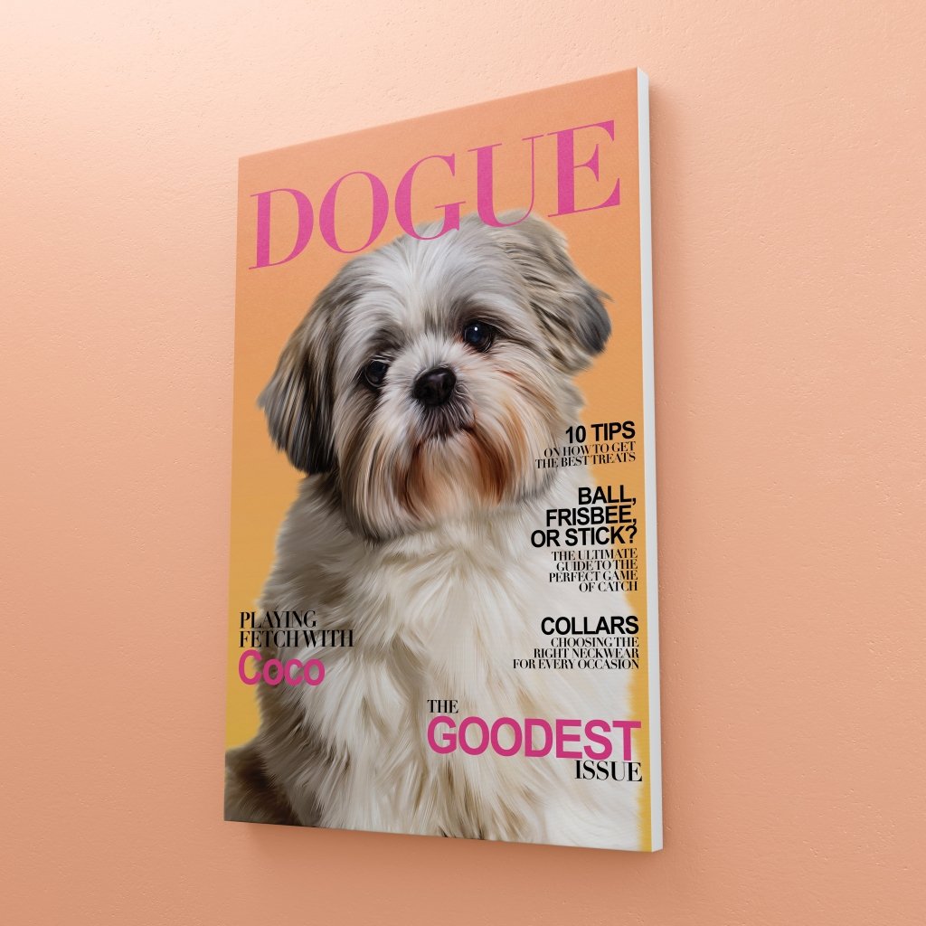 Dogue: Custom Pet Canvas - Paw & Glory - #pet portraits# - #dog portraits# - #pet portraits uk#