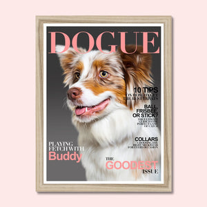 Dogue: Custom Pet Portrait - Paw & Glory - #pet portraits# - #dog portraits# - #pet portraits uk#