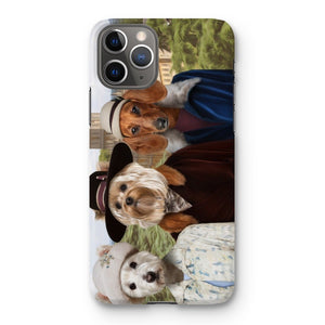 Downton Ladies: Custom 3 Pet Phone Case - Paw & Glory - #pet portraits# - #dog portraits# - #pet portraits uk#personalized dog products, dog portrait company, Pet portraits uk,, Pet portraits, Crown and paw alternative, Purr and mutt, Hattieandhugo
