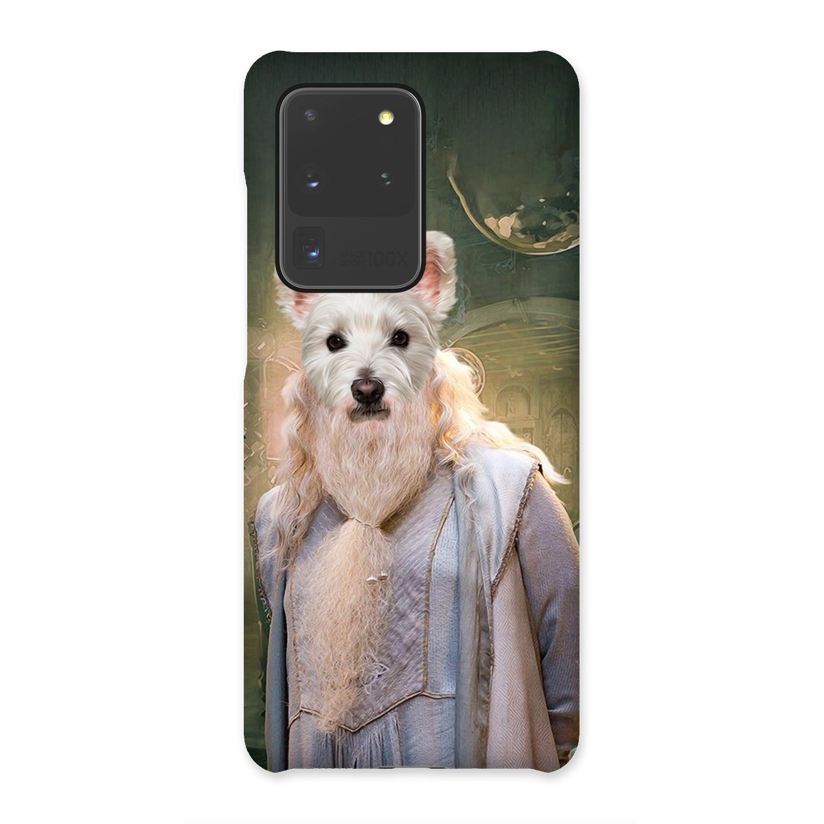 Dumbledore (Harry Potter Inspired): Custom Pet Phone Case - Paw & Glory - pawandglory, personalised dog phone case, phone case dog, custom dog phone case, personalized dog phone case, pet phone case, personalized iphone 11 case dogs, Pet Portrait phone case,