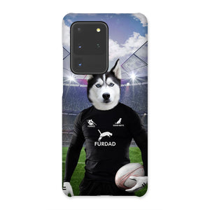 New Zealand Rugby Team: Paw & Glory, pawandglory, phone case dog, personalized pet phone case, custom dog phone case, pet art phone case uk, pet portrait phone case