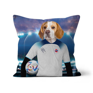 England Football Team (FIFA 2022): Custom Pet Pillow - Paw & Glory - #pet portraits# - #dog portraits# - #pet portraits uk#
