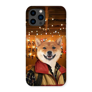 The Will (Stranger Things Inspired) Paw & Glory, paw and glory, pet portrait phone case uk, personalised cat phone case, dog phone case custom, personalised iphone 11 case dogs, dog mum phone case, pet art phone case, pet portraits phone case