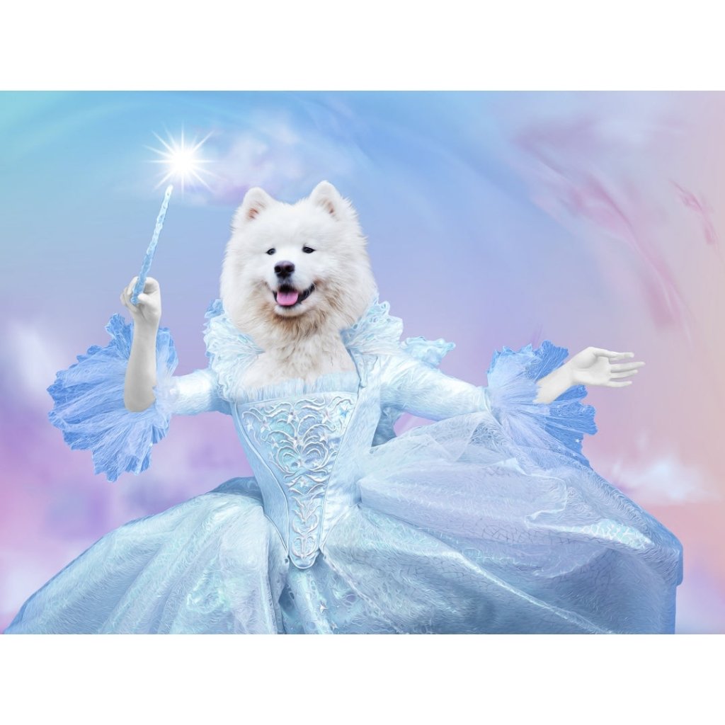Fairy God Mother: Custom Digital Download Pet Portrait - Paw & Glory - #pet portraits# - #dog portraits# - #pet portraits uk#