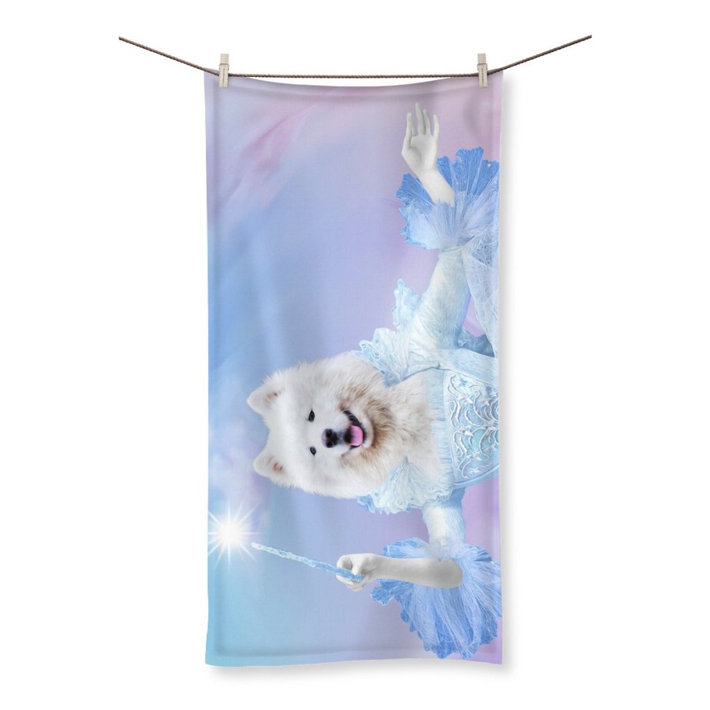 Fairy God Mother: Custom Pet Towel - Paw & Glory - #pet portraits# - #dog portraits# - #pet portraits uk#