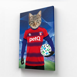 FC Pawllas: Custom Pet Canvas - Paw & Glory - #pet portraits# - #dog portraits# - #pet portraits uk#