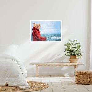 Fisherpaw: Custom Pet Poster - Paw & Glory - #pet portraits# - #dog portraits# - #pet portraits uk#