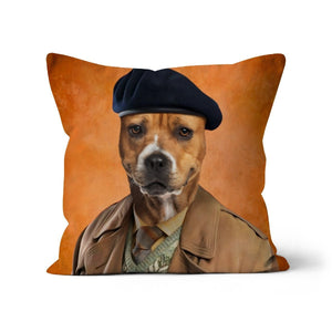 Frank Spencer: Custom Pet Throw Pillow - Paw & Glory - #pet portraits# - #dog portraits# - #pet portraits uk#paw and glory, pet portraits cushion,custom pillow of pet, print pet on pillow, dog on pillow, dog on pillow, custom cat pillows