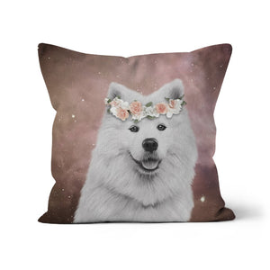 Full Blossom: Minimalist Pet Pillow - Paw & Glory - #pet portraits# - #dog portraits# - #pet portraits uk#