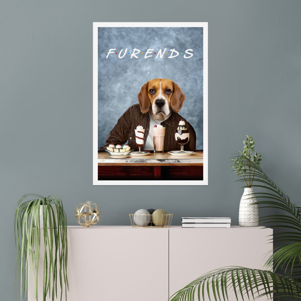 Furends: Custom Pet Poster - Paw & Glory - #pet portraits# - #dog portraits# - #pet portraits uk#Paw & Glory, paw and glory, dog and couple portrait, funny dog paintings, the admiral dog portrait, admiral dog portrait, aristocratic dog portraits, custom dog painting, pet portraits