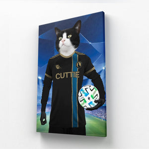 Furrladelphia Union Football Club: Custom Pet Canvas - Paw & Glory - #pet portraits# - #dog portraits# - #pet portraits uk#