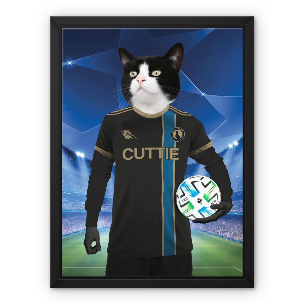 Furrladelphia Union Football Club: Custom Pet Canvas - Paw & Glory - #pet portraits# - #dog portraits# - #pet portraits uk#