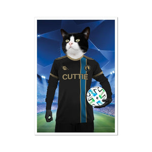 Furrladelphia Union Football Club: Custom Pet Poster - Paw & Glory - #pet portraits# - #dog portraits# - #pet portraits uk#