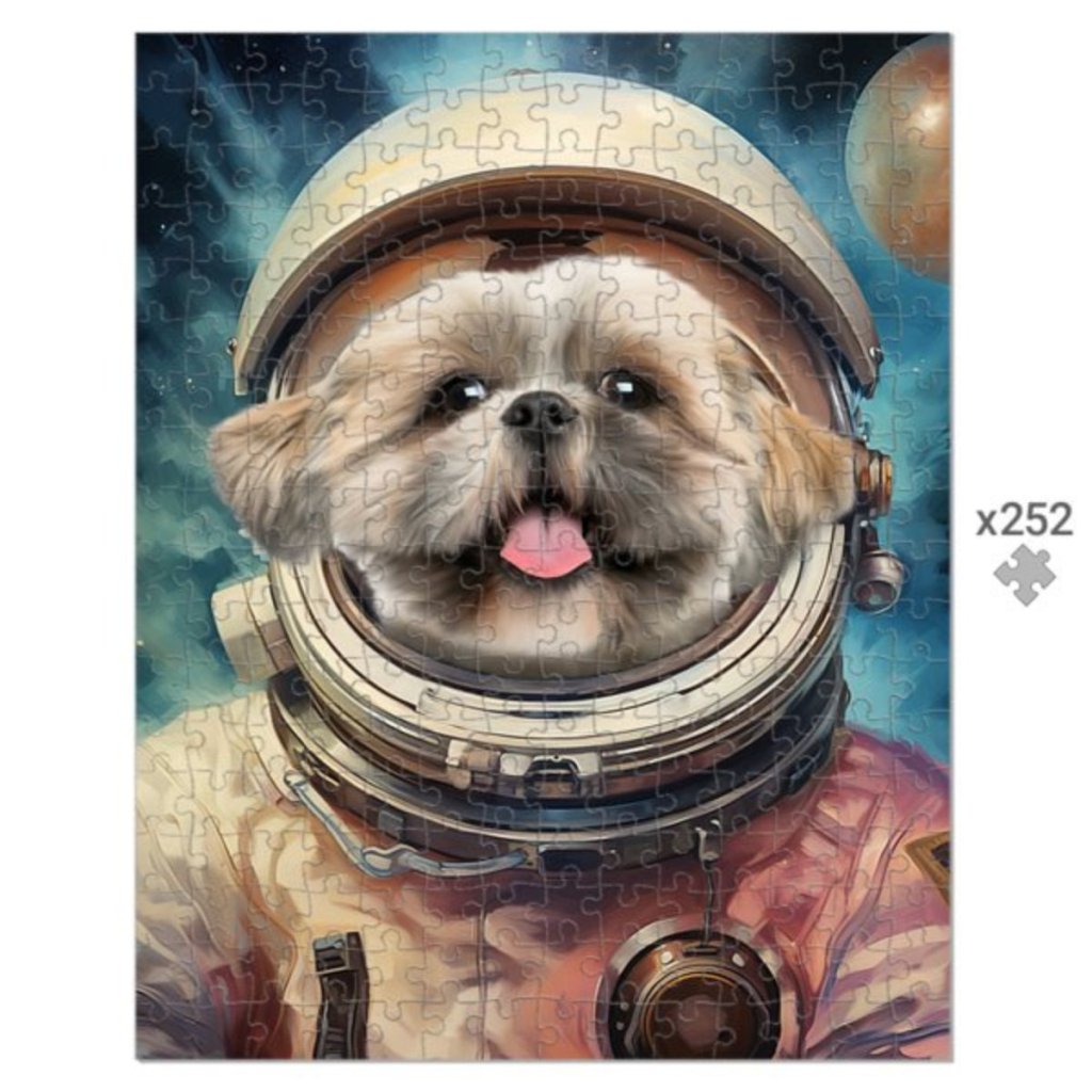 Galactic: Custom Pet Puzzle - Paw & Glory - #pet portraits# - #dog portraits# - #pet portraits uk#