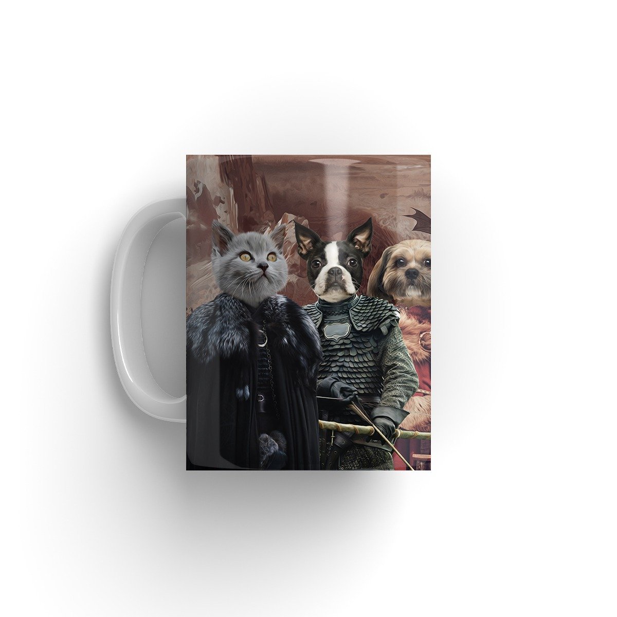 Game Of Thrones: Custom Pet Mug - Paw & Glory - #pet portraits# - #dog portraits# - #pet portraits uk#paw and glory, custom pet portrait Mug,customized dog coffee mugs, mugs dog, buy personalised mugs, large dog mug, mug pet