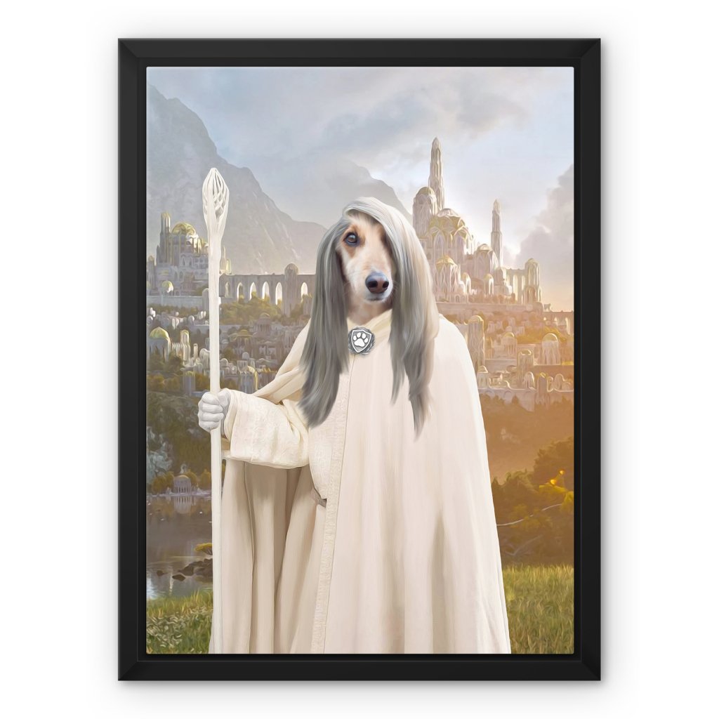 Gandalf (Lord Of The Rings Inspired): Custom Pet Canvas - Paw & Glory - #pet portraits# - #dog portraits# - #pet portraits uk#