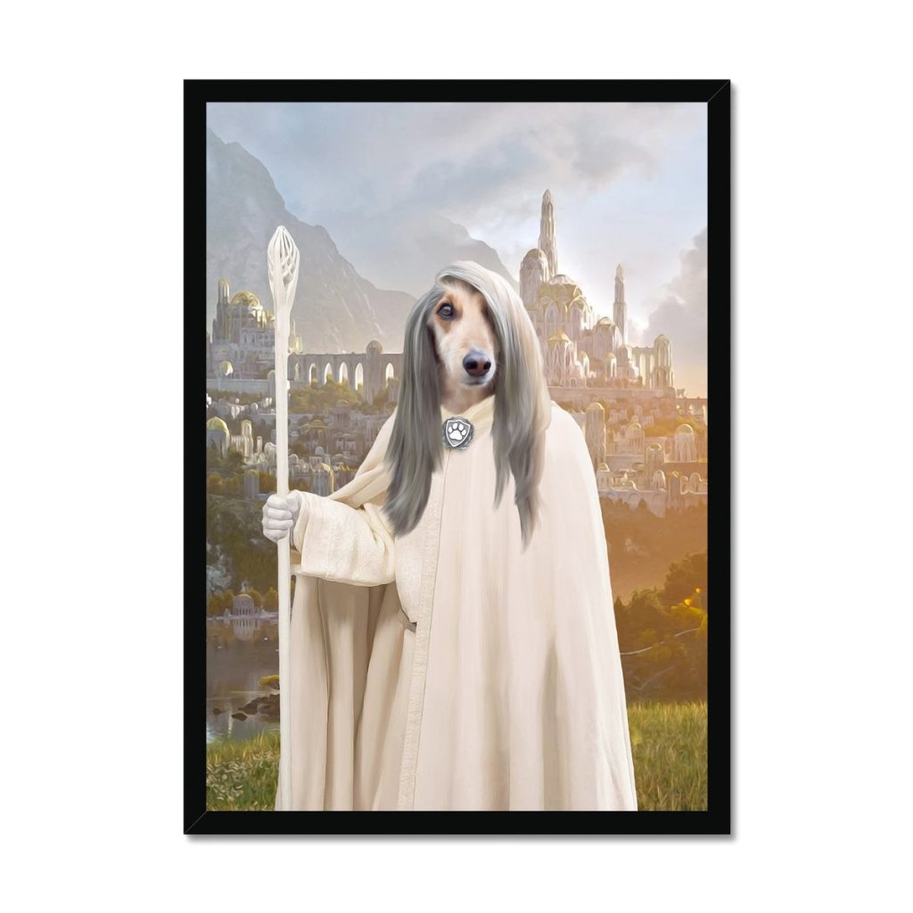 Gandalf (Lord Of The Rings Inspired): Custom Pet Portrait - Paw & Glory - #pet portraits# - #dog portraits# - #pet portraits uk#