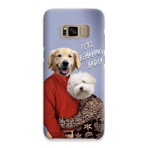 Gary & Dorothy (Men Behaving Badly Inspired): Custom Pet Phone Case - Paw & Glory - #pet portraits# - #dog portraits# - #pet portraits uk#