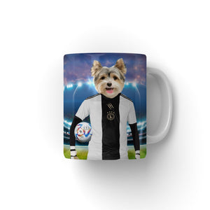 Germany Football Team (FIFA 2022): Custom Pet Coffee Mug - Paw & Glory - #pet portraits# - #dog portraits# - #pet portraits uk#