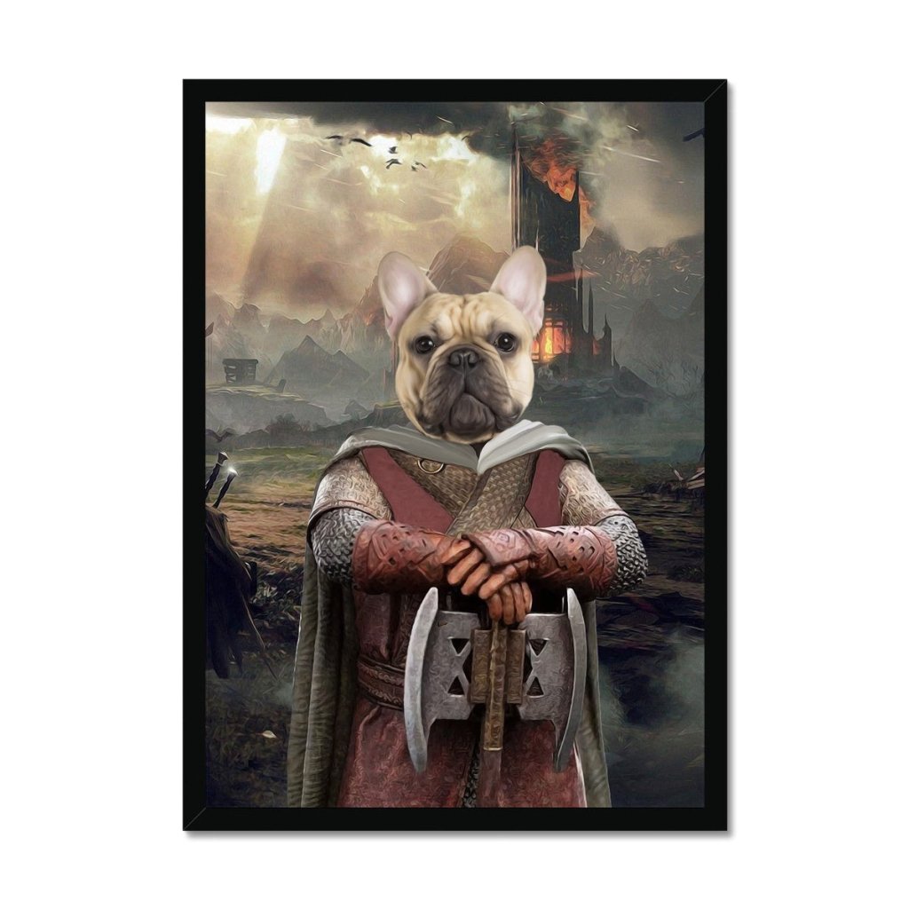 Gimli (Lord Of The Rings Inspired): Custom Pet Portrait - Paw & Glory - #pet portraits# - #dog portraits# - #pet portraits uk#