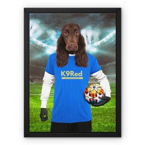 Glasgow Rascals Football Club: Custom Pet Canvas - Paw & Glory - #pet portraits# - #dog portraits# - #pet portraits uk#
