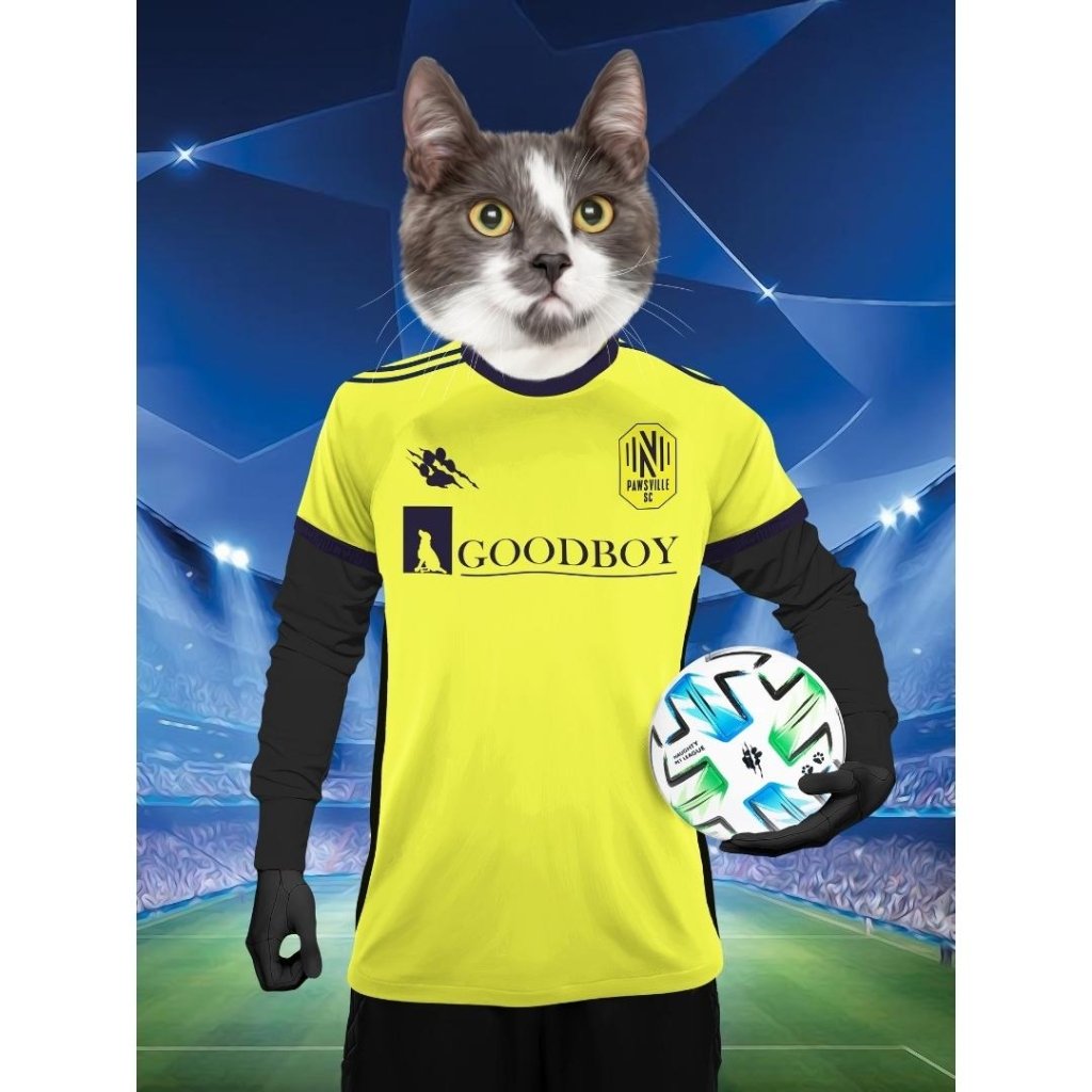 Gnashville FC: Custom Digital Download Pet Portrait - Paw & Glory - #pet portraits# - #dog portraits# - #pet portraits uk#