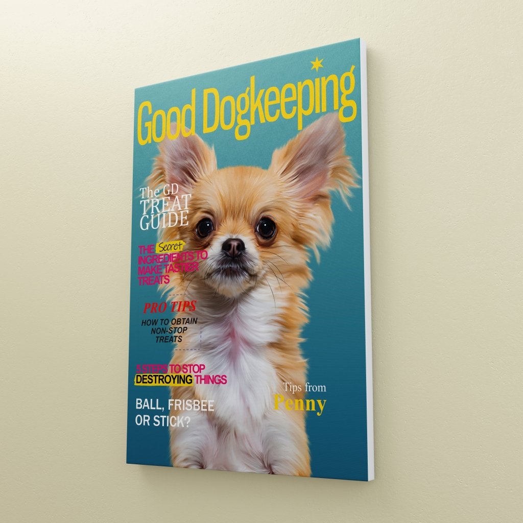 Good Furkeeping: Custom Pet Canvas - Paw & Glory - #pet portraits# - #dog portraits# - #pet portraits uk#
