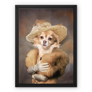 Grace (Peaky Blinders Inspired): Custom Pet Canvas - Paw & Glory - #pet portraits# - #dog portraits# - #pet portraits uk#