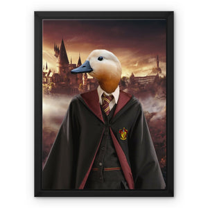 Gryffindor (Harry Potter Inspired): Animal Art Canvas - Paw & Glory - #pet portraits# - #dog portraits# - #pet portraits uk#