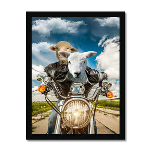 Harley Wooferson: Animal Art Framed Portrait - Paw & Glory - #pet portraits# - #dog portraits# - #pet portraits uk#