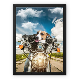 Harley Woofingson 1 Pet: Custom Pet Canvas - Paw & Glory - #pet portraits# - #dog portraits# - #pet portraits uk#paw & glory, custom pet portrait canvas,dog pictures on canvas, canvas dog blanket, dog wall art canvas, custom dog canvas art, dog canvas print