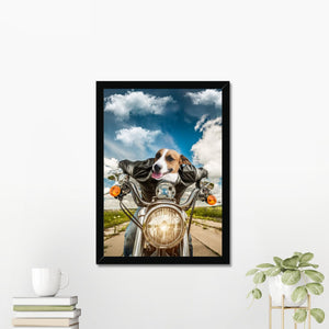 Harley Woofingson: Custom 1 Pet Portrait - Paw & Glory - #pet portraits# - #dog portraits# - #pet portraits uk#