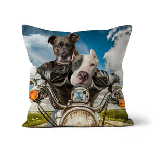 Harley Woofingson: Custom Pet Throw Pillow - Paw & Glory - #pet portraits# - #dog portraits# - #pet portraits uk#paw & glory, custom pet portrait pillow,custom pillow of your pet, dog personalized pillow, custom pillow cover, dog shaped pillows, dog pillows personalized