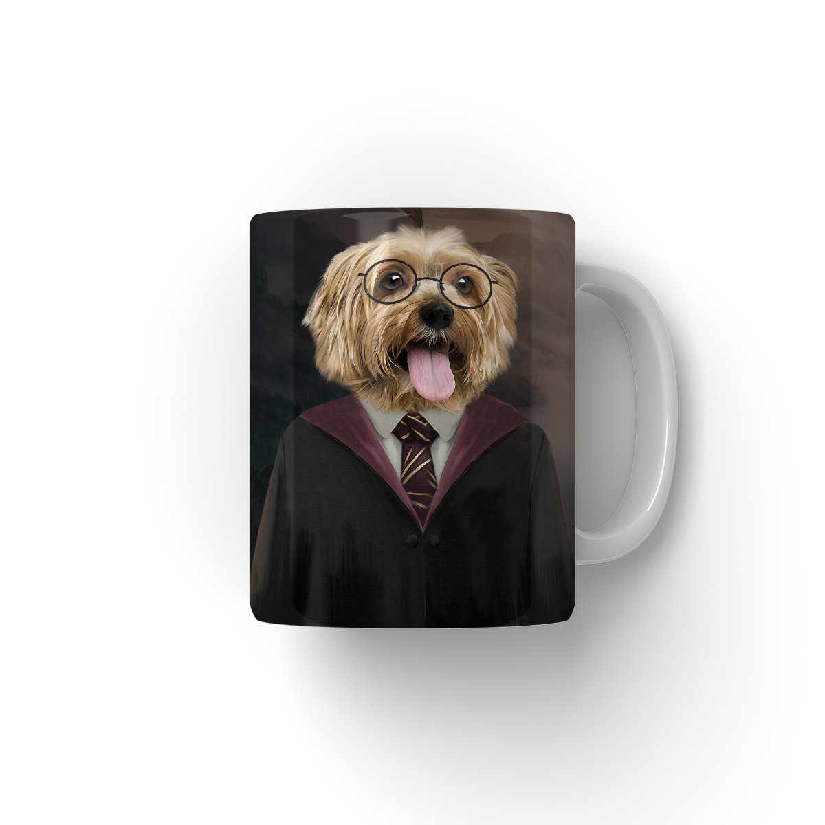 Harry Doggo: Custom Pet Mug - Paw & Glory - #pet portraits# - #dog portraits# - #pet portraits uk#paw & glory, pet portraits Mug,dog mug personalised, personalized mug with picture, custom mug maker, personalised pet mugs, design a coffee mug