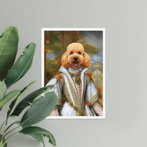 Her Ladyship: Custom Pet Poster - Paw & Glory - #pet portraits# - #dog portraits# - #pet portraits uk#