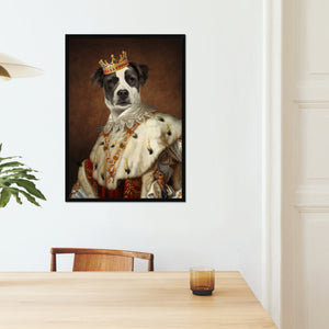 His Majesty: Custom Pet Portrait - Paw & Glory - #pet portraits# - #dog portraits# - #pet portraits uk#